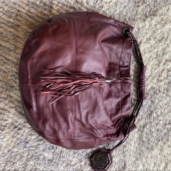 Vince Camuto Large Slouchy Shoulder Bag w/ Tassel - Picture 3 of 8